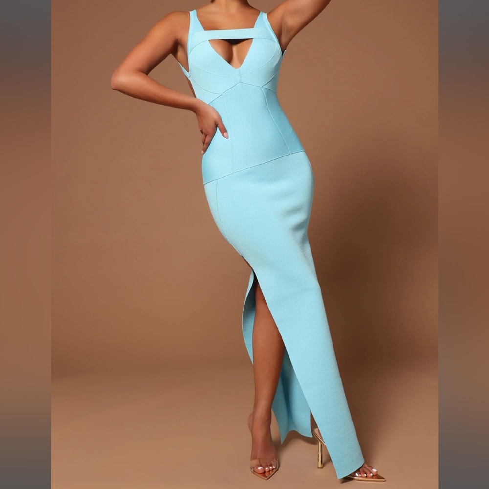 BRAND NEW: Fashion Nova Melinna bandage maxi dress